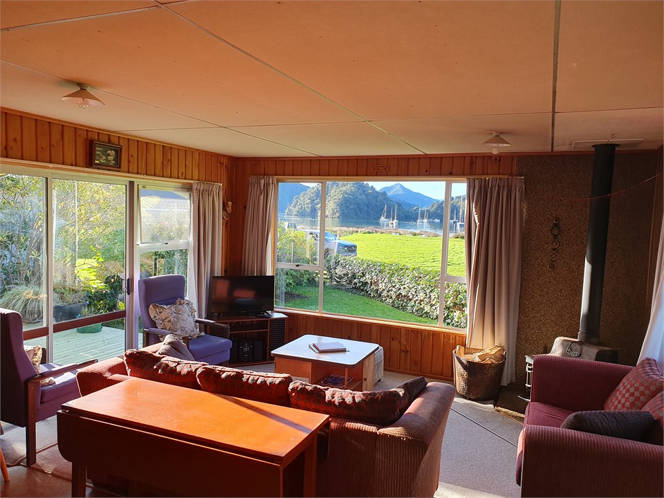 Main room looking from the front door