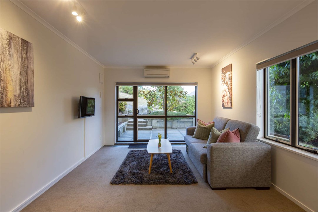 Downstairs living area