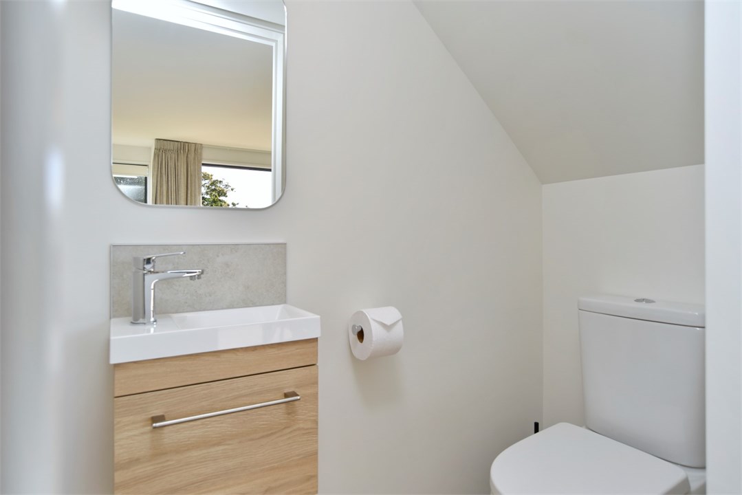 Separate toilet area