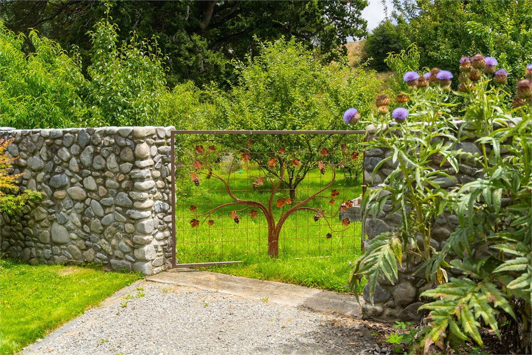 Gate to the walled orchard