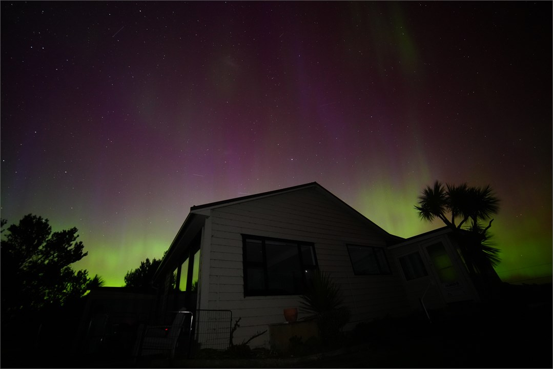 Cloud 9 in all her Auroral beauty.