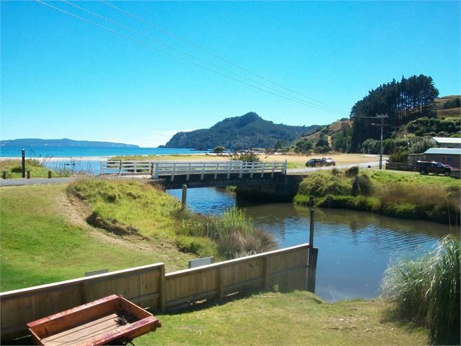 view from front deck