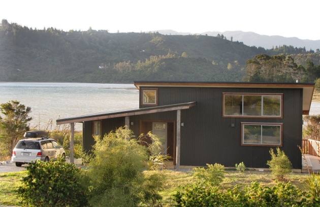 View from other side of road