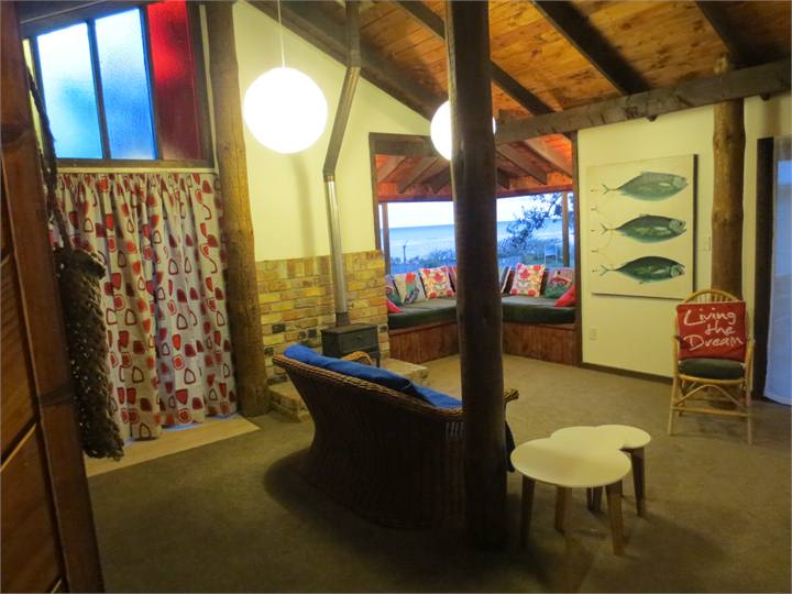 Living room in the evening 