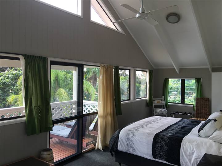 Spacious Lagoon View Room with its own deck