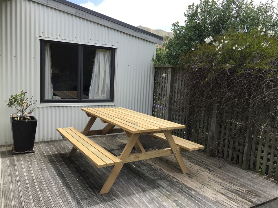 Back deck - perfect for an evening BBQ