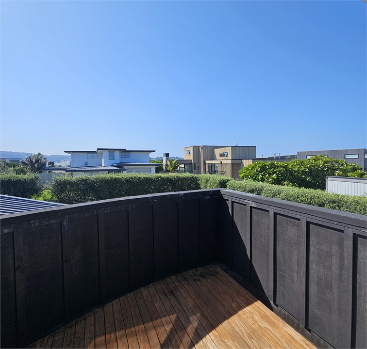 Deck off Master Bedroom