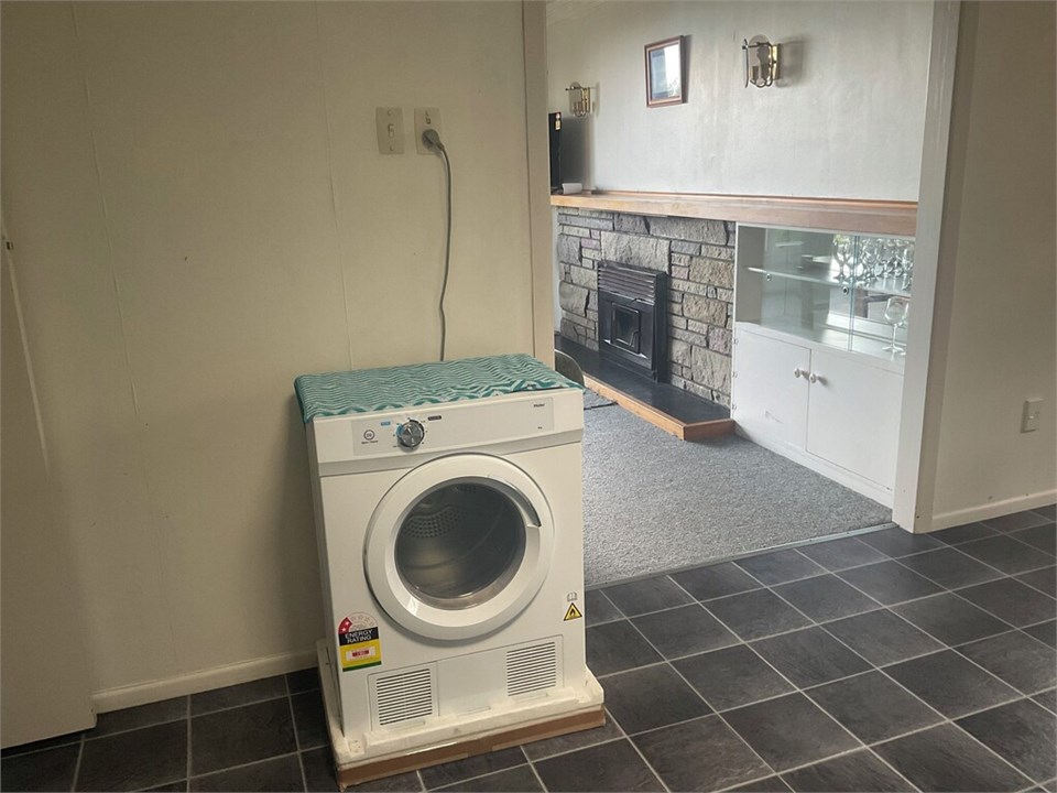 Dryer in Kitchen