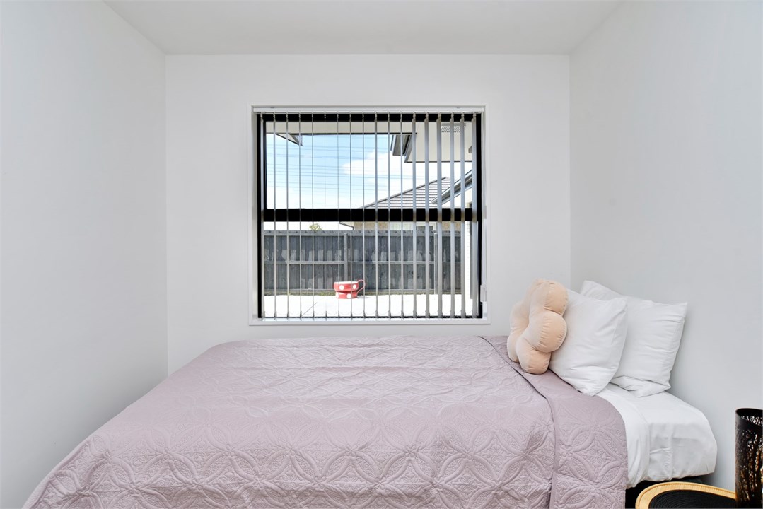 Bedroom 4 has a King Single and trundler bed under