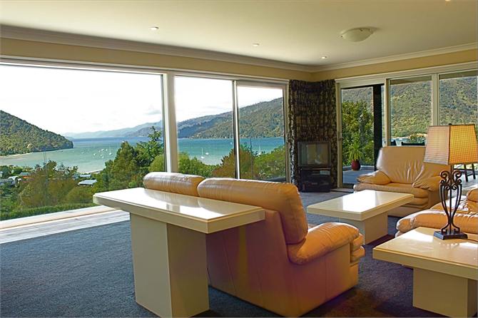 View from living area