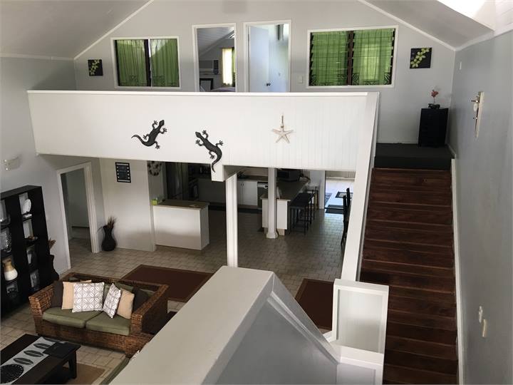 Upstairs view of Two Bedrooms and Lounge