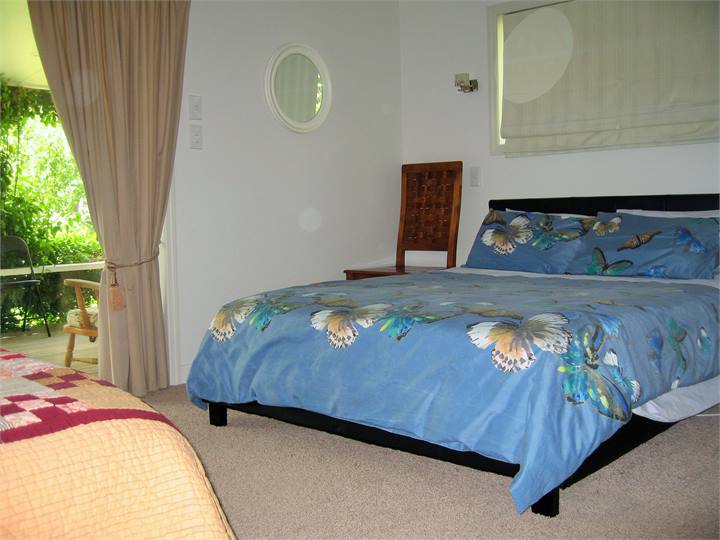 Master Bedroom opens onto large sunny deck