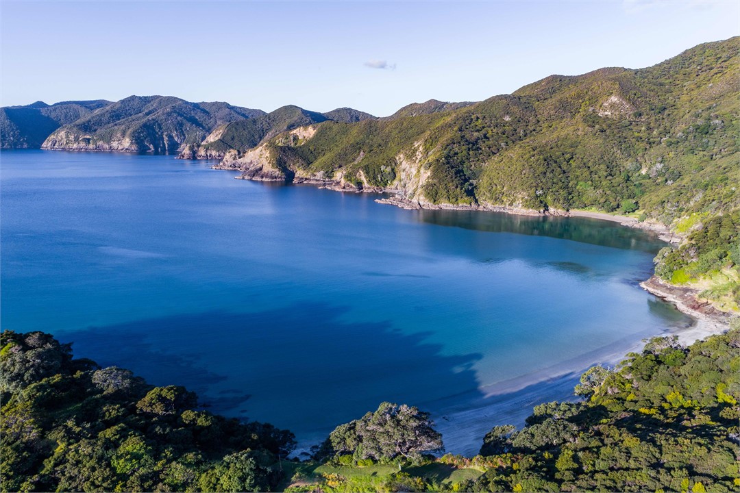 Oke Bay late afternoon in mid winter