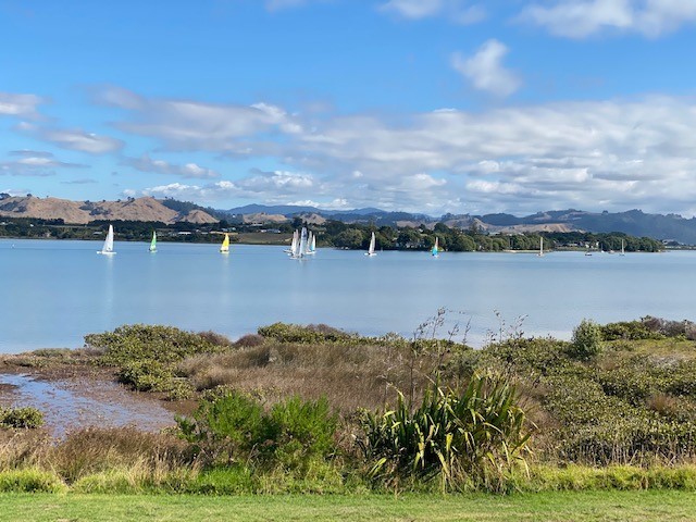 View from front apartment