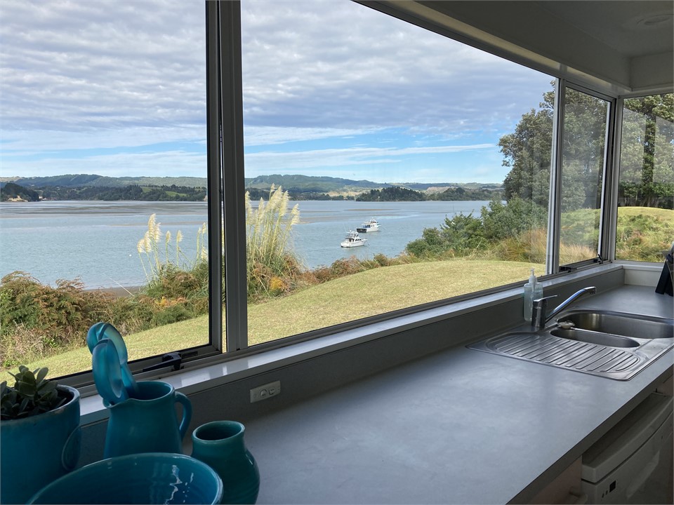 Great kitchen and views