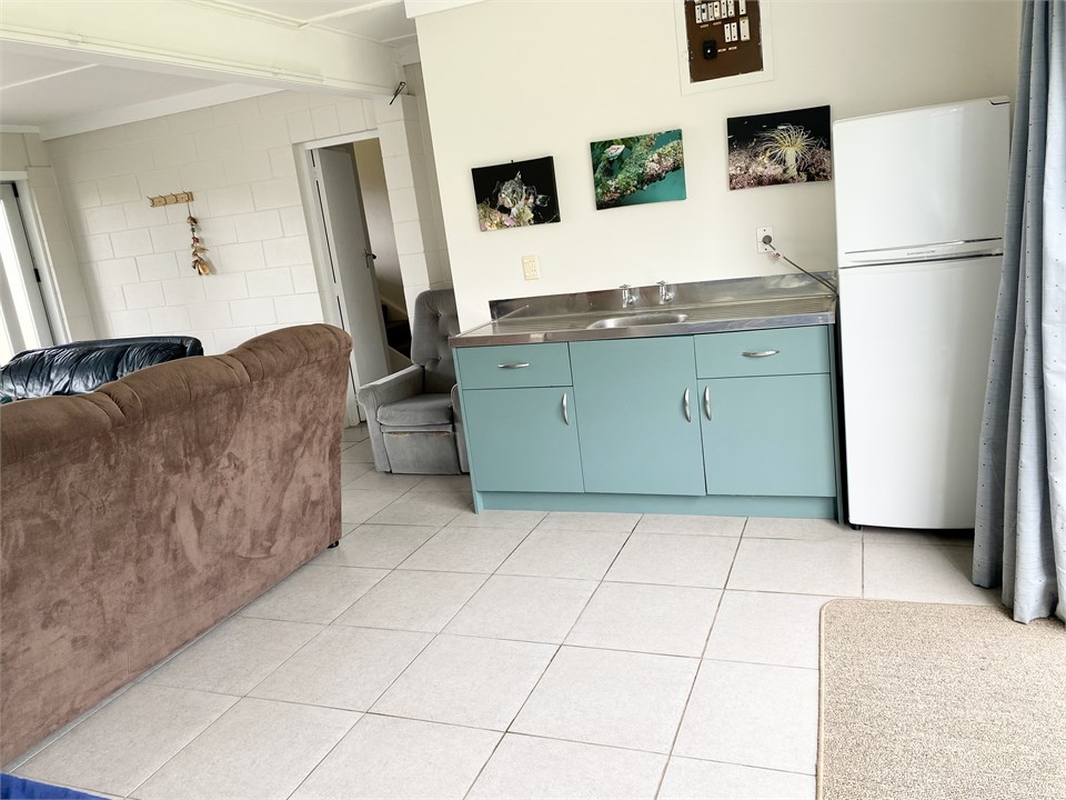 DOWNSTAIRS LOUNGE AND KITCHENETTE