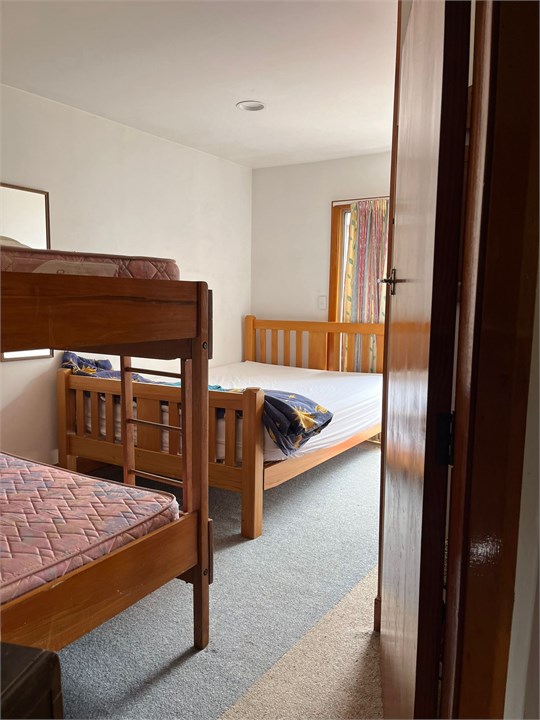 2nd Room - Double and 2 Single Beds