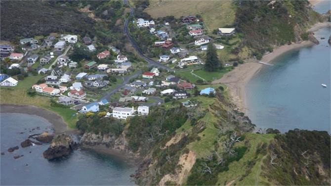 Tapeka Point from the air.