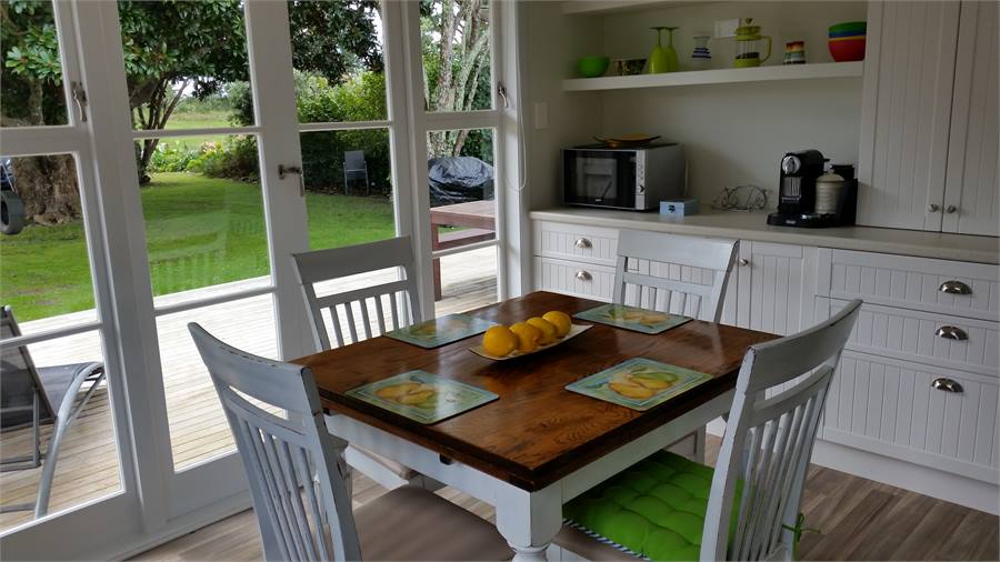 Indoor/outdoor living.