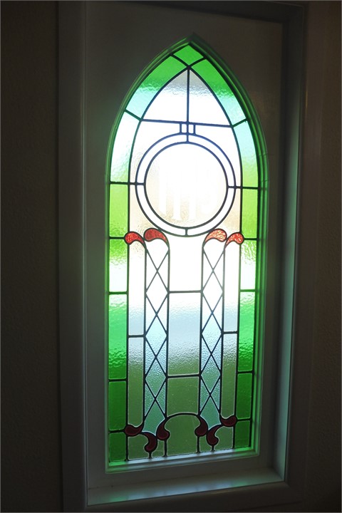 the chapel lounge window