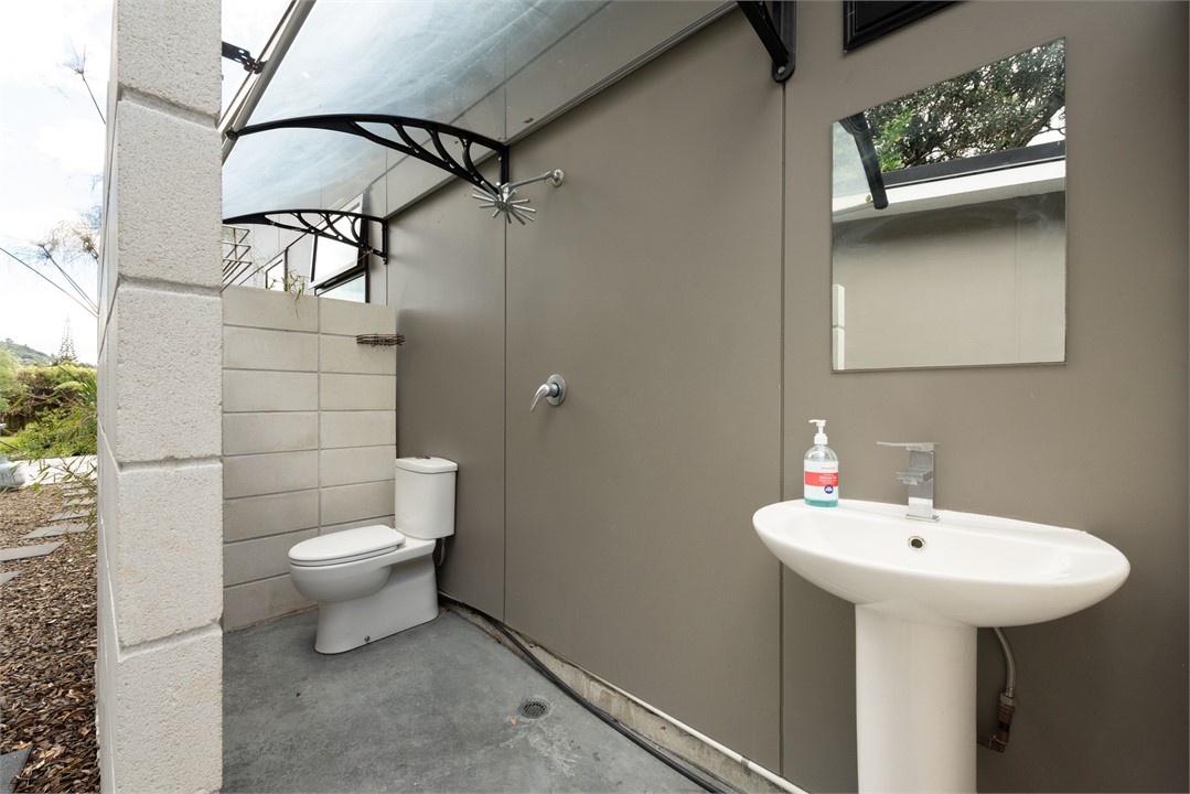 exterior bathroom