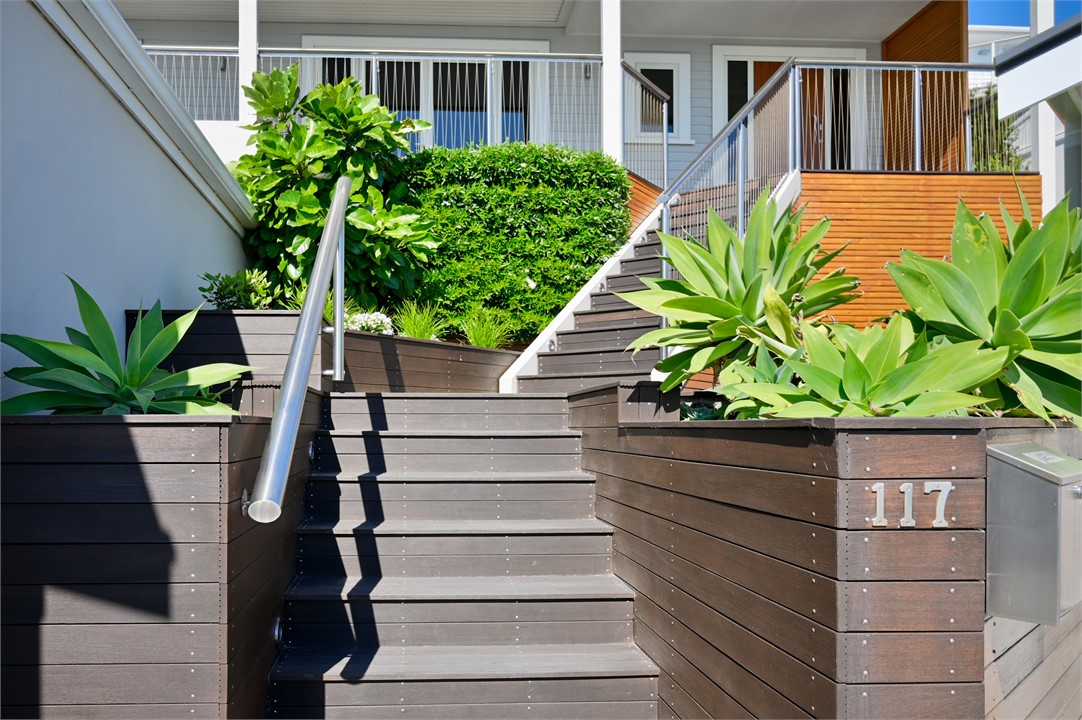 Entry to this beautiful holiday home