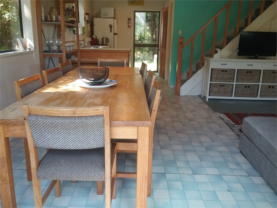 View from front of house