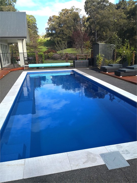 Early morning swim, listening to the birds