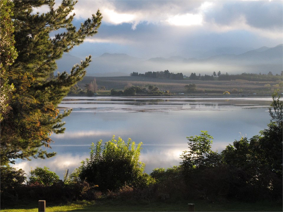 Moutere Inlet view from the cabin veranda
