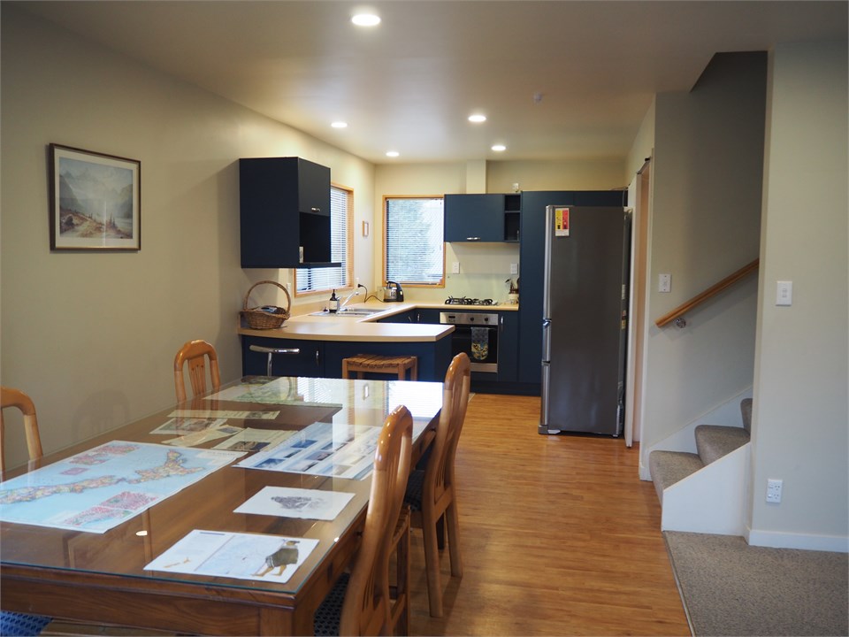 Dining for 8 and the kitchen