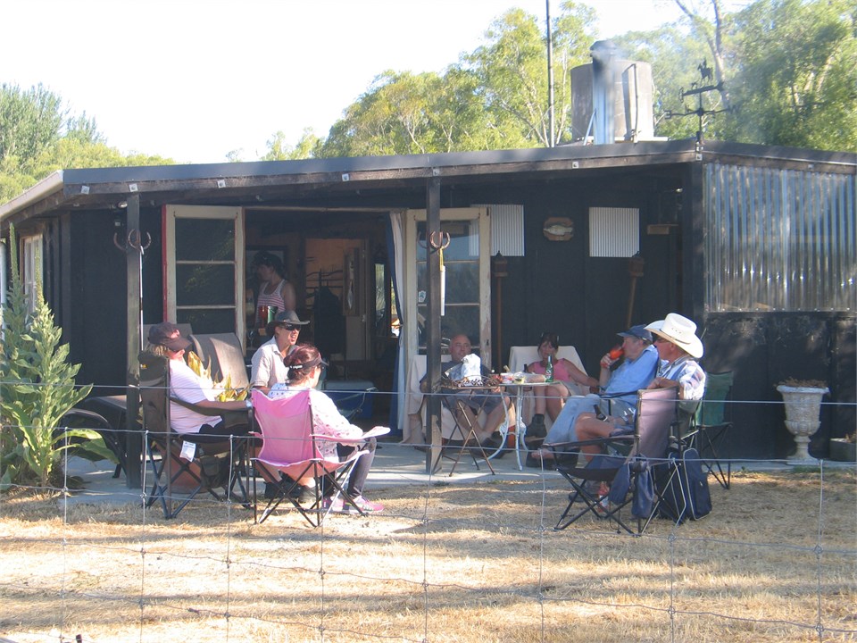 Outside entertaining