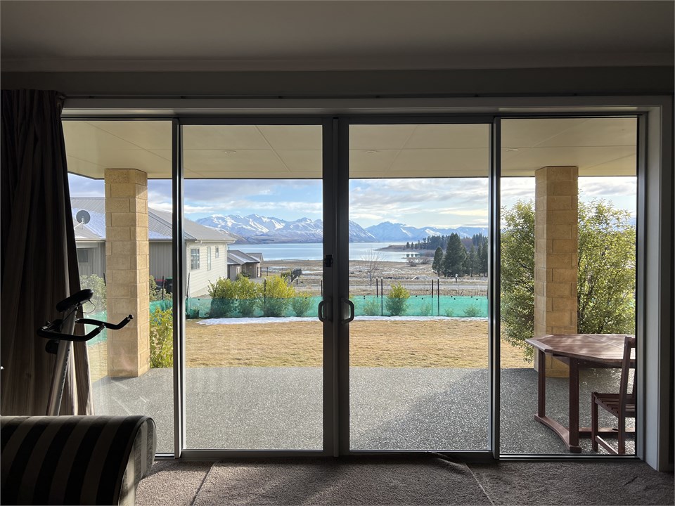 View from the lounge.