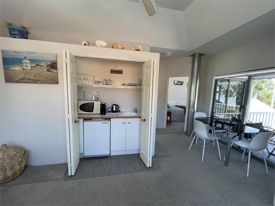 Upstairs kitchenette