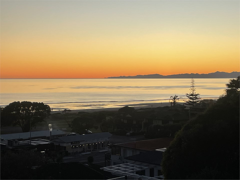 View looking toward East Coast from house