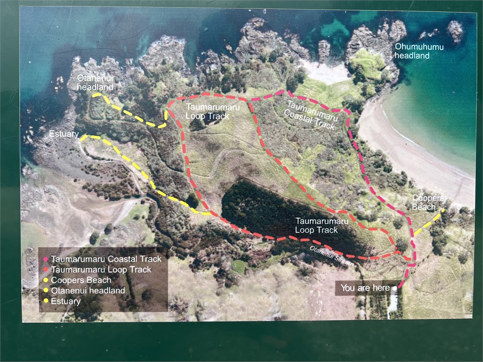 Taumarumaru reserve map
