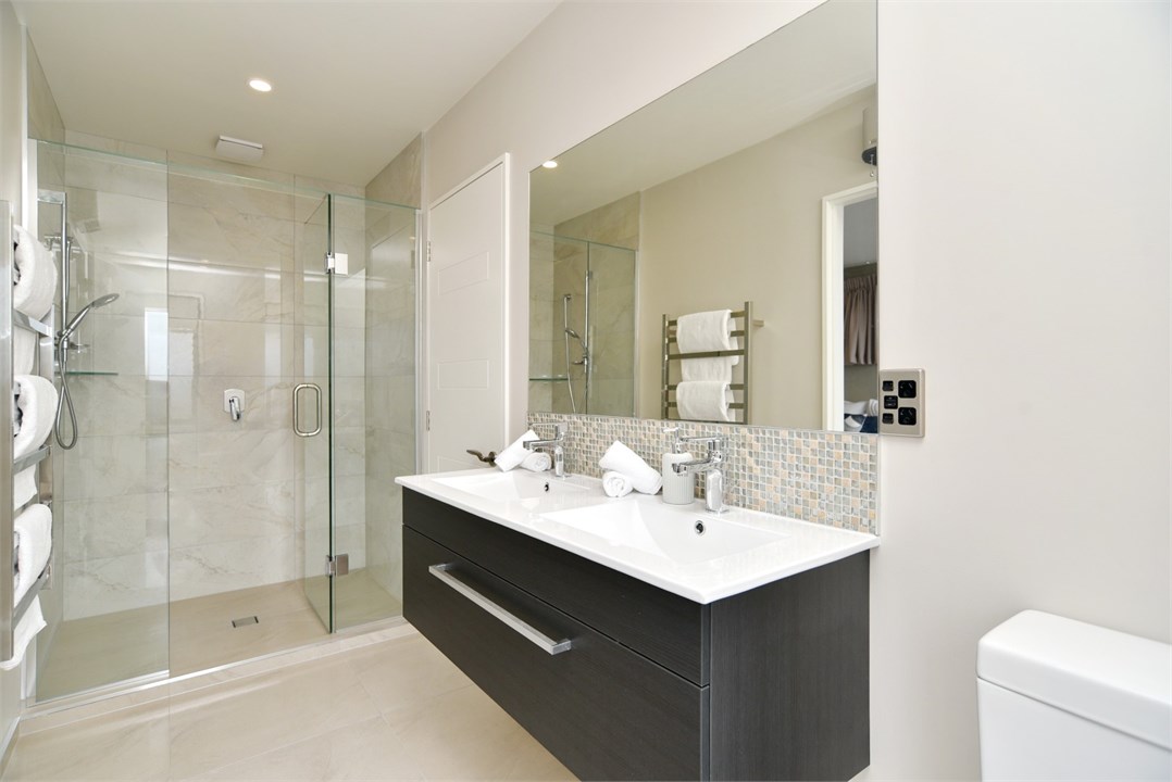 Bathroom 3 - Shared ensuite with shower and toilet