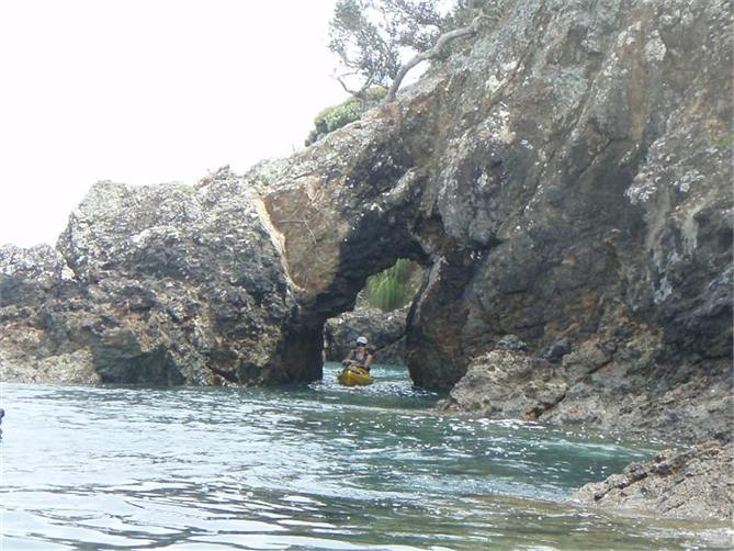 A hole in a rock.....not THE hole in the rock!