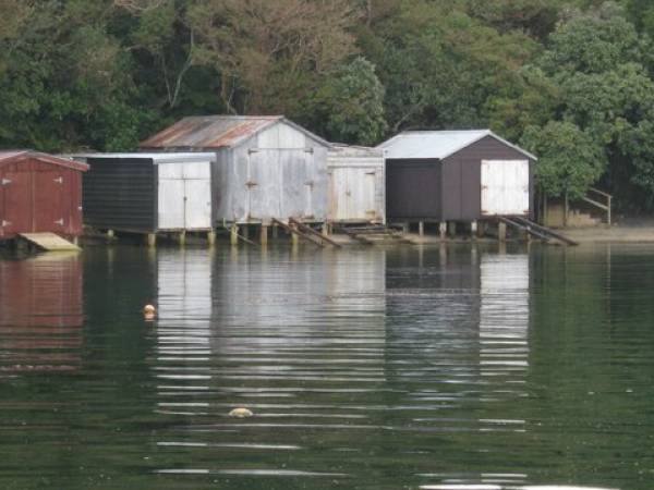 Boat sheds