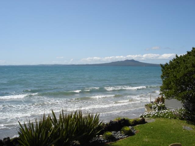 Relax on the beachfront lawn