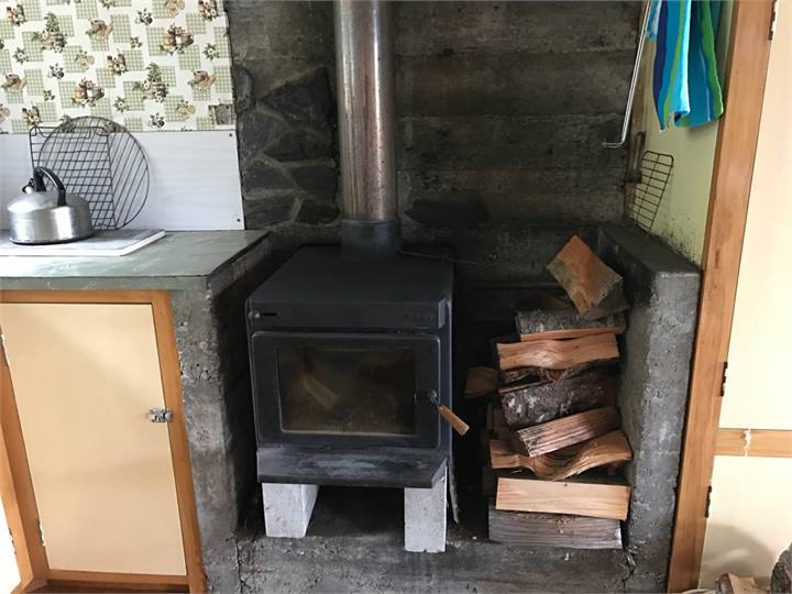 Fireplace for heating and cooking