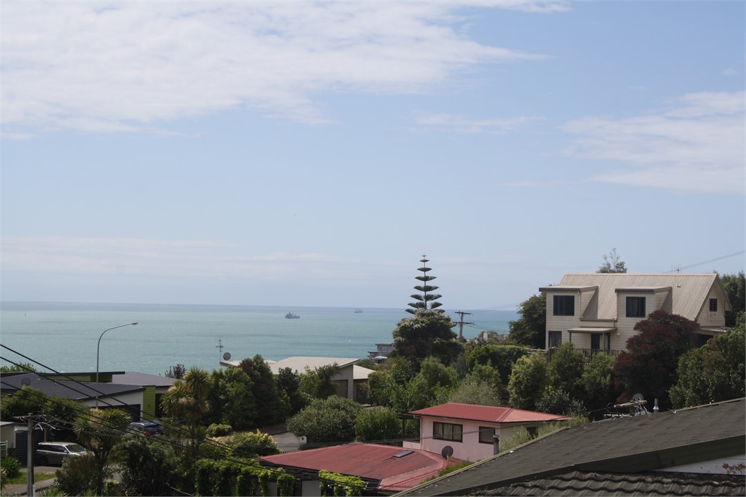Looking toward Nelson from balcony