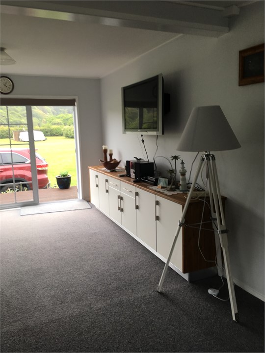 Front door into lounge