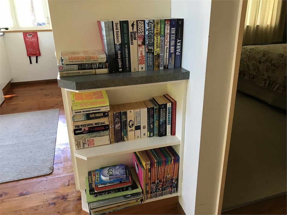 Selection of. Reading material