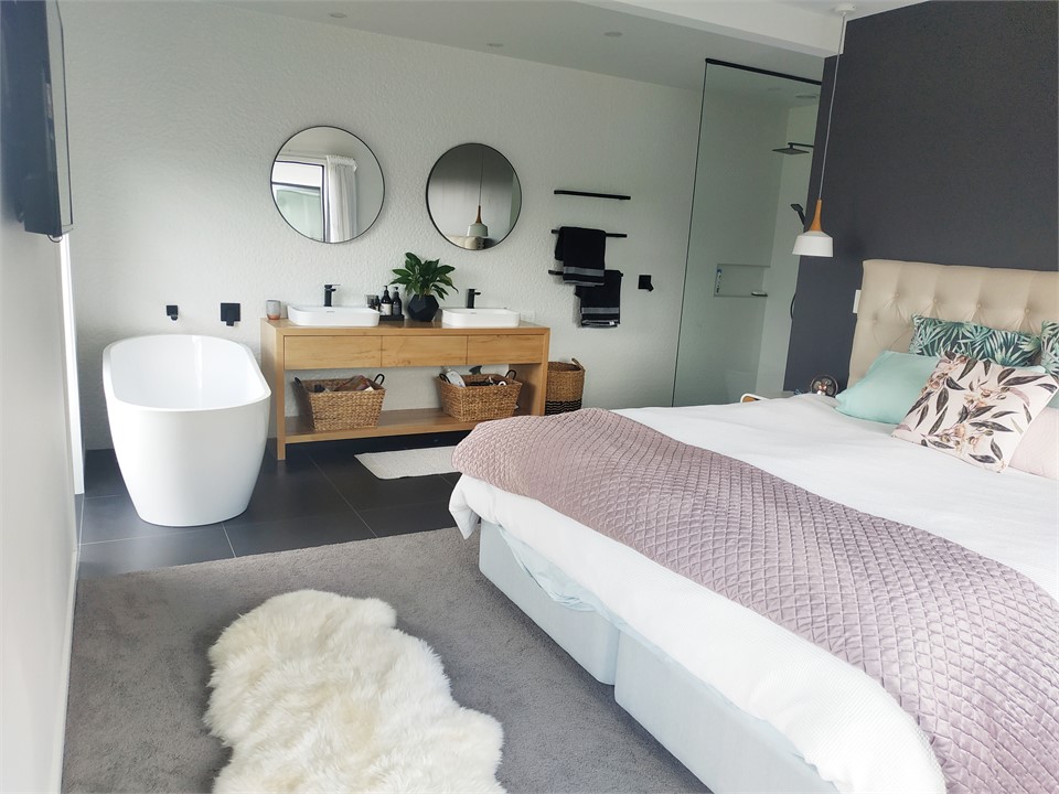 Master bedroom with ensuite