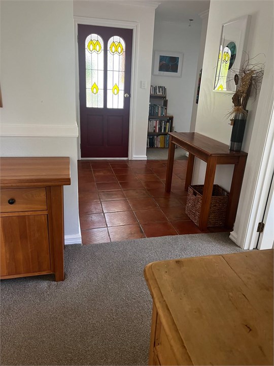 Hall and front entrance