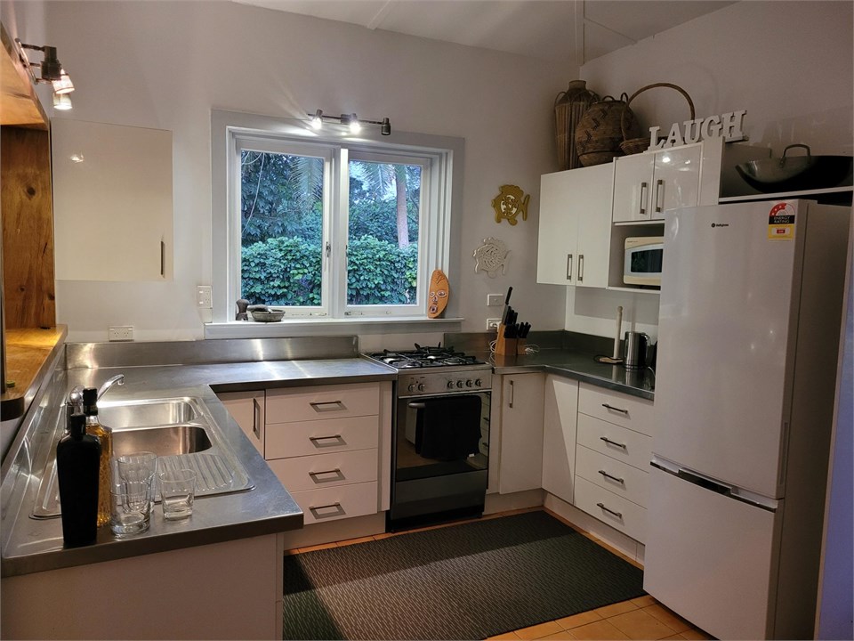 fully stocked kitchen