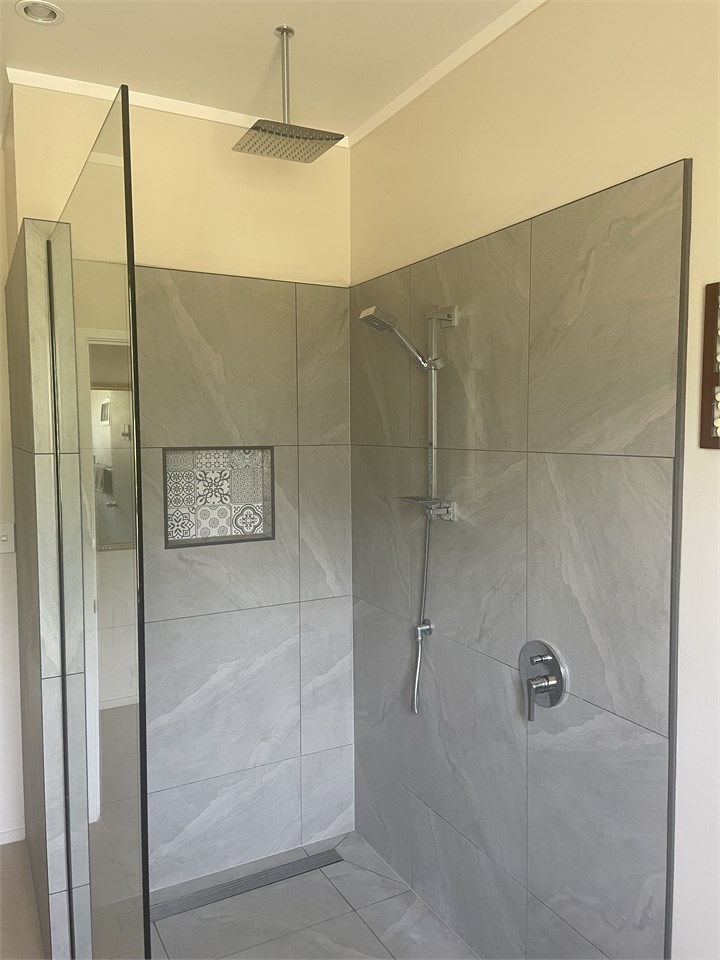 Shower in Main Bathroom