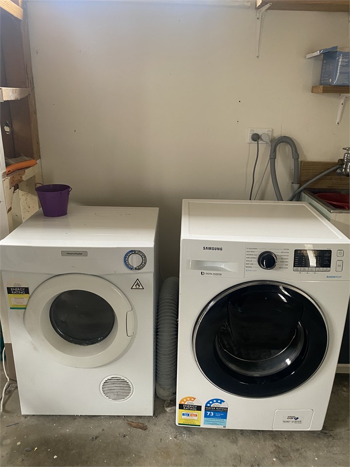 Washing machine and dryer
