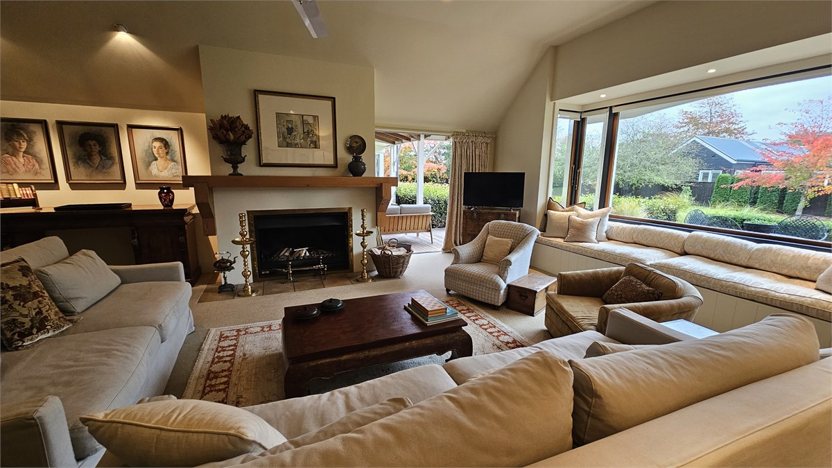 Guest lounge at Westwood Country House