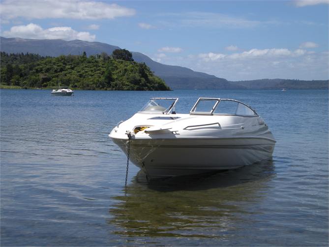 Lake edge 60metres from house.